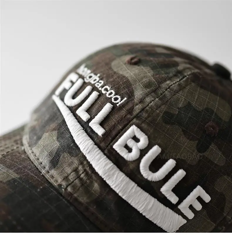 3D Letter Camo Baseball Cap Unisex Cool Trendy — feature 5