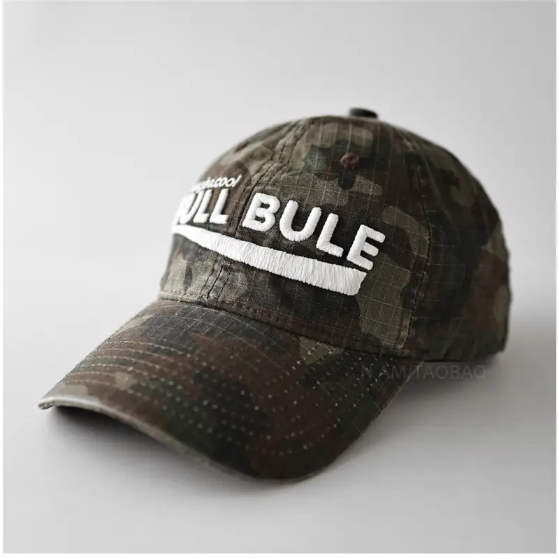3D Letter Camo Baseball Cap Unisex Cool Trendy - Image 3