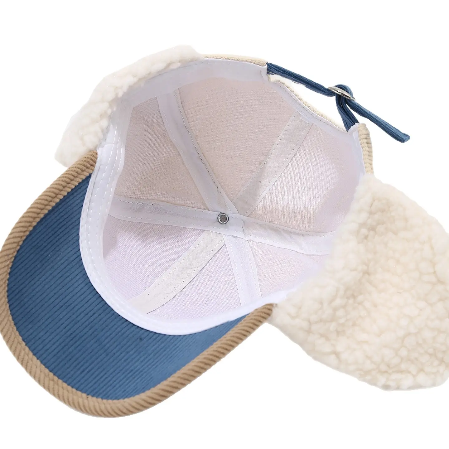 Baby Bear Ear Cap Autumn Winter Warm Peaked Cap - Image 9