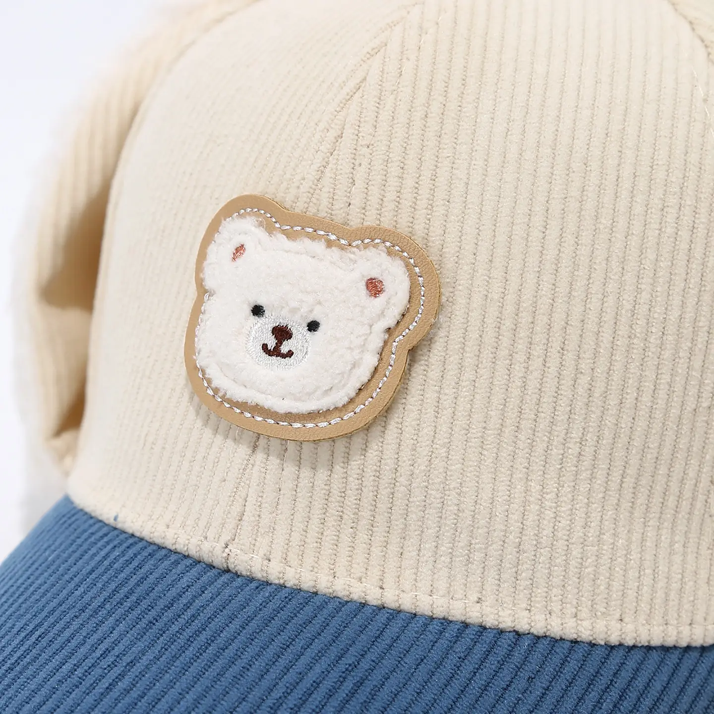 Baby Bear Ear Cap Autumn Winter Warm Peaked Cap — feature 13