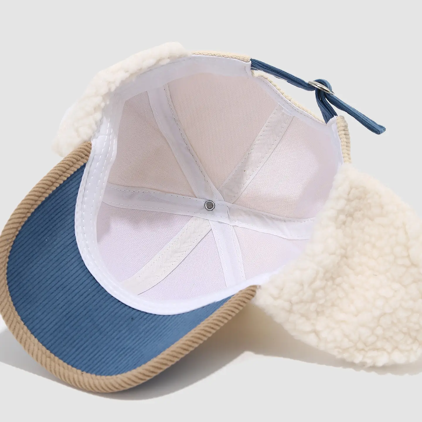 Baby Bear Ear Cap Autumn Winter Warm Peaked Cap — feature 3