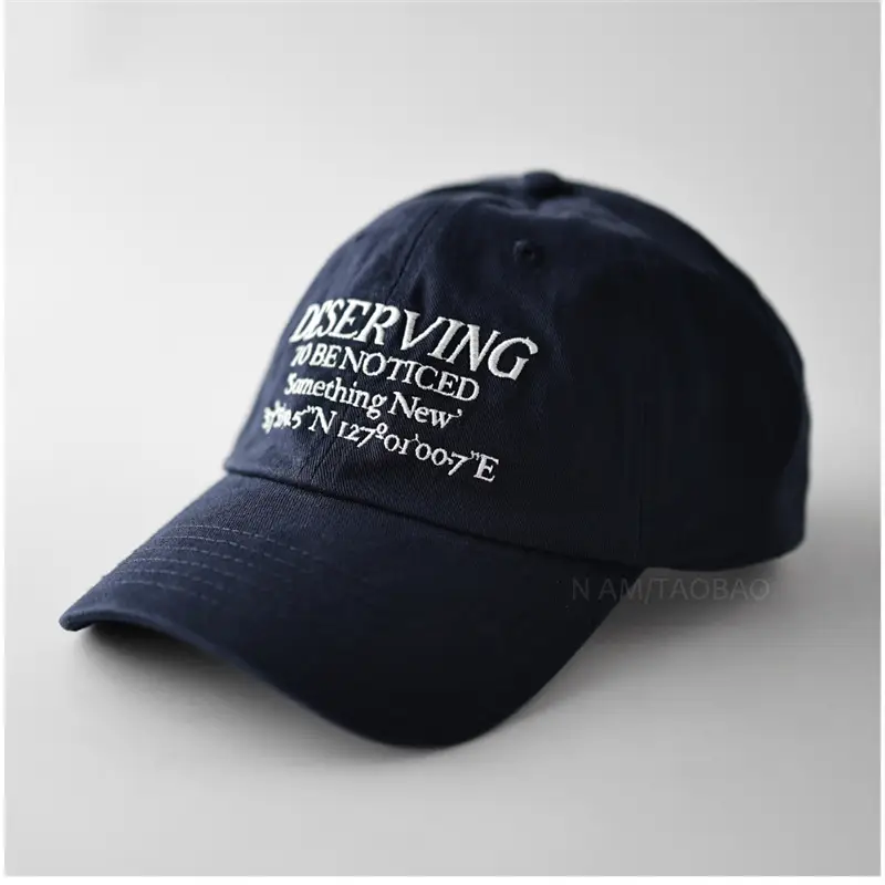 White Full Letter Embroidered Baseball Cap for Men Women - Image 7