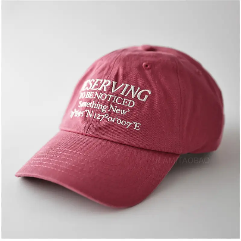 White Full Letter Embroidered Baseball Cap for Men Women - Image 10