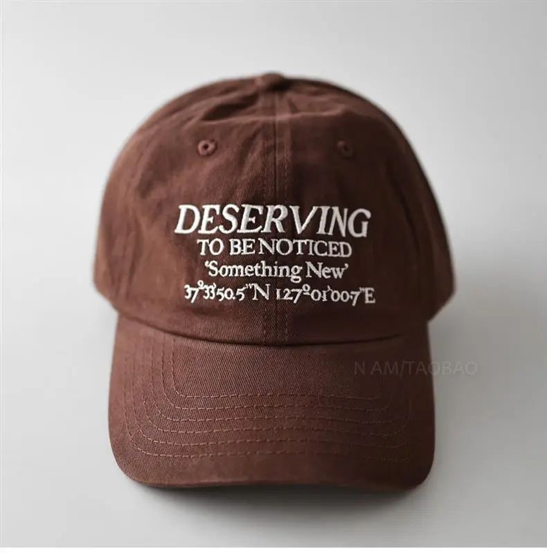 White Full Letter Embroidered Baseball Cap for Men Women — feature 10