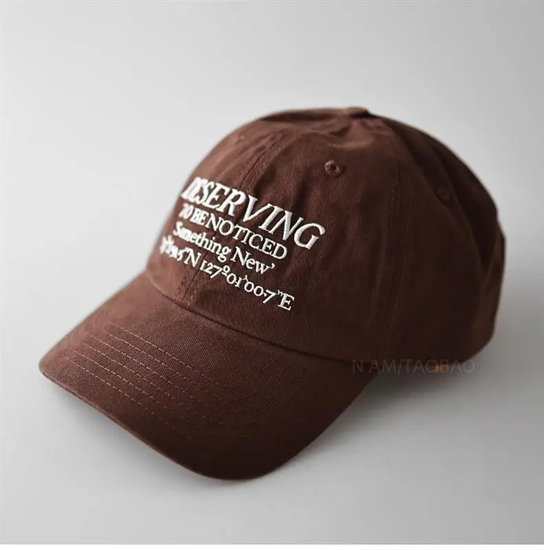 White Full Letter Embroidered Baseball Cap for Men Women — feature 7