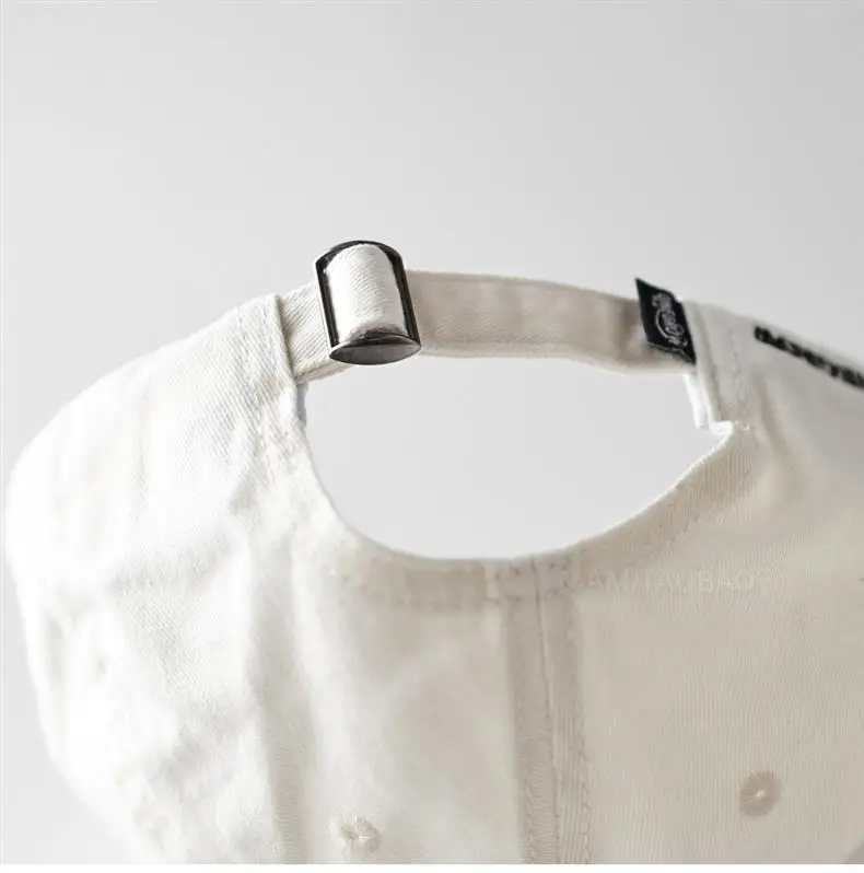 White Full Letter Embroidered Baseball Cap for Men Women — feature 9