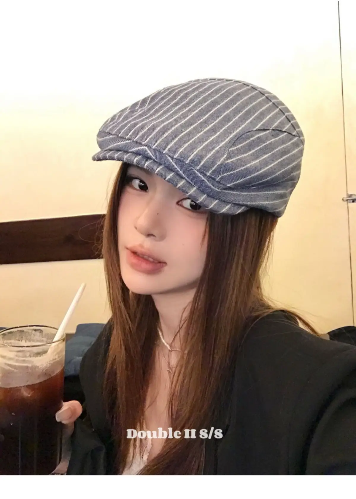 Double I British Retro Niche Duckbill Cap Women — feature 11