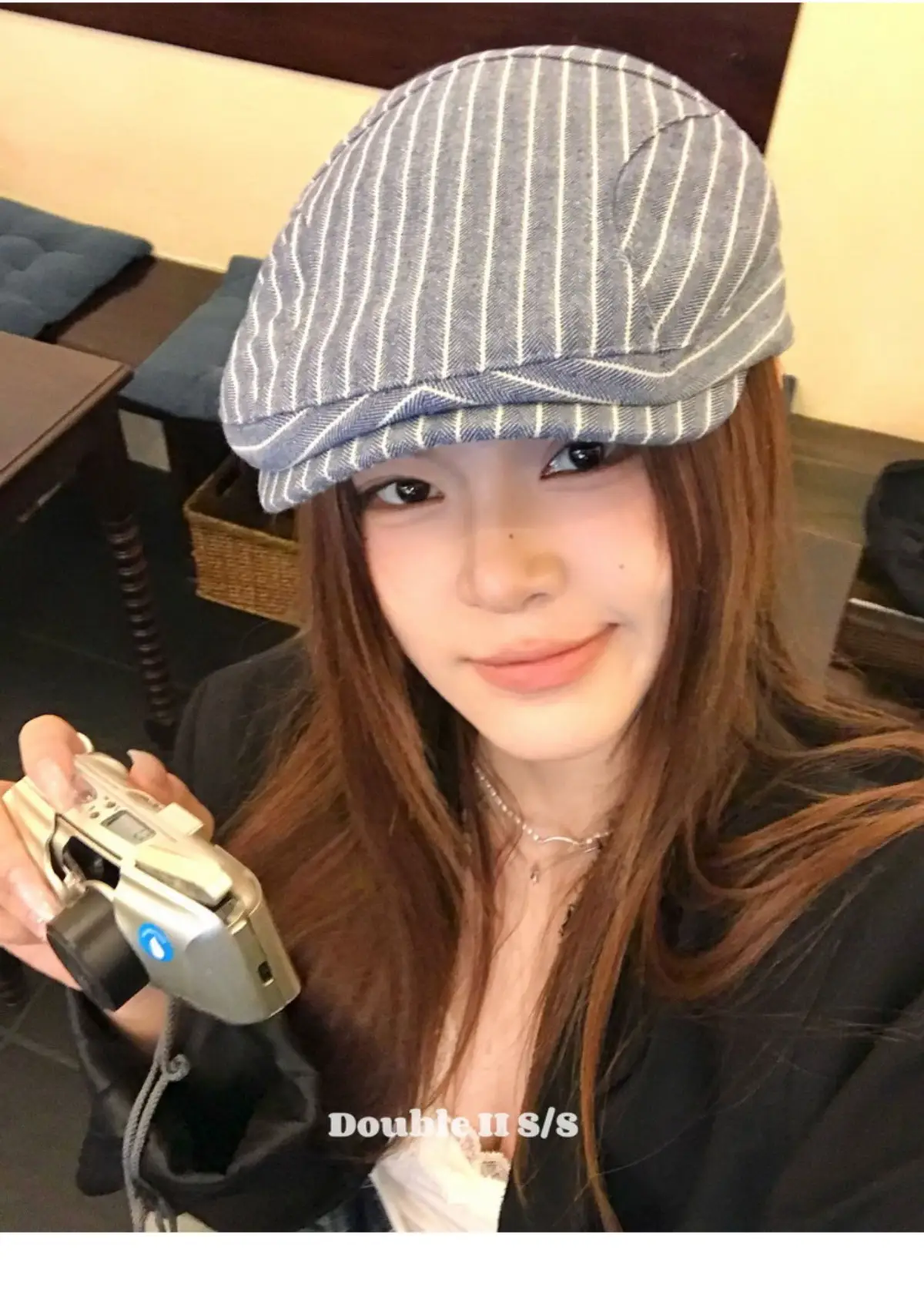 Double I British Retro Niche Duckbill Cap Women — feature 8