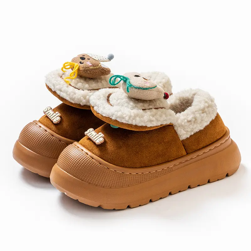 Women Cartoon Warm Cotton Slippers Autumn Winter - Image 21
