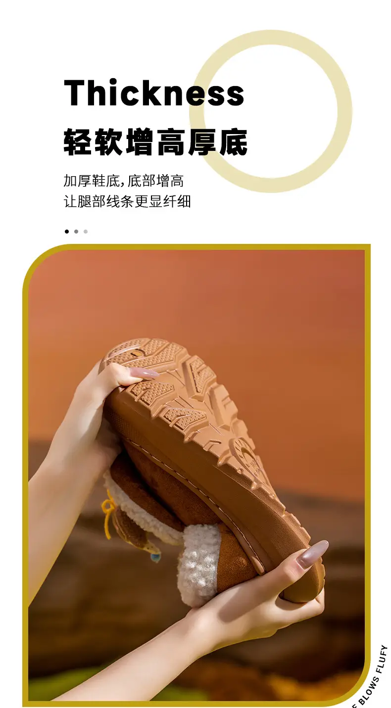 Women Cartoon Warm Cotton Slippers Autumn Winter — feature 11