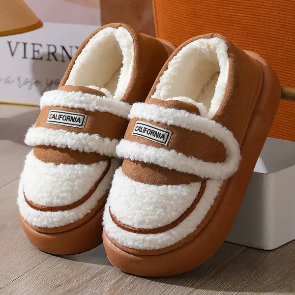 Women Cartoon Warm Cotton Slippers Autumn Winter - Image 11