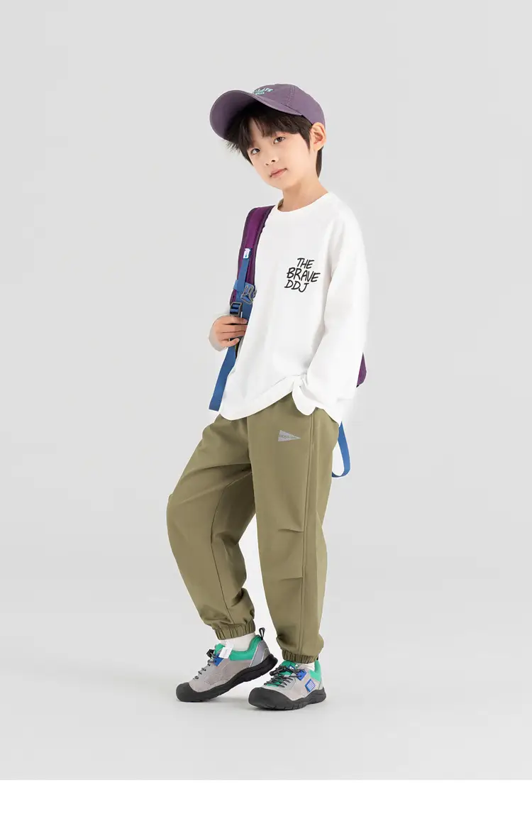 Duoduo Boys Long Sleeve T-Shirt Pink Anti Pilling 2025 — feature 18