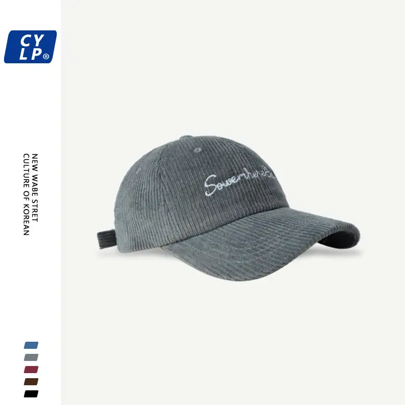 Women Japanese Style Duckbill Cap Maroon Large Head — feature 5