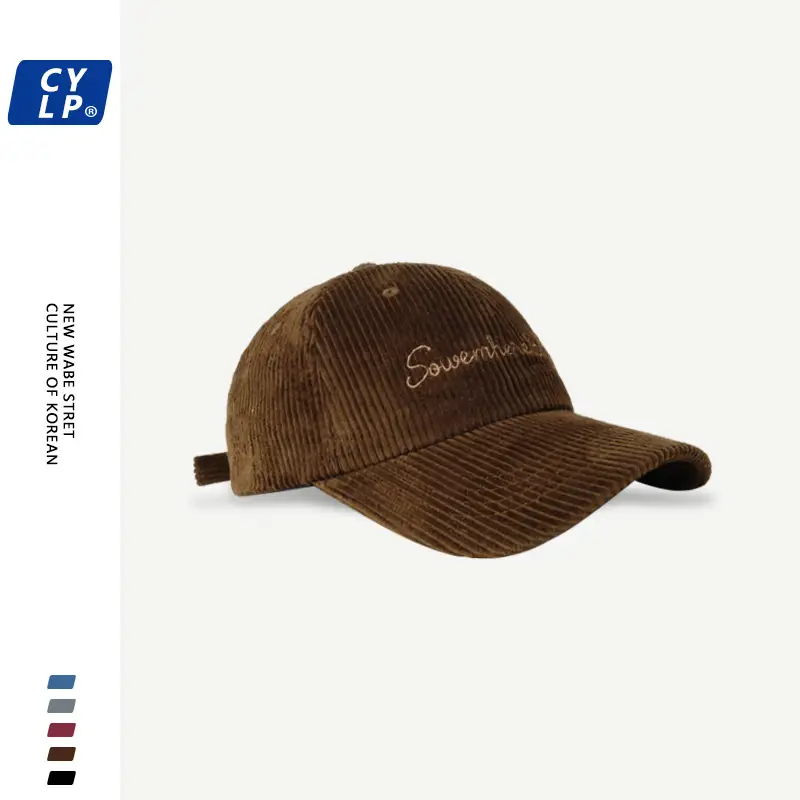Women Japanese Style Duckbill Cap Maroon Large Head — feature 7