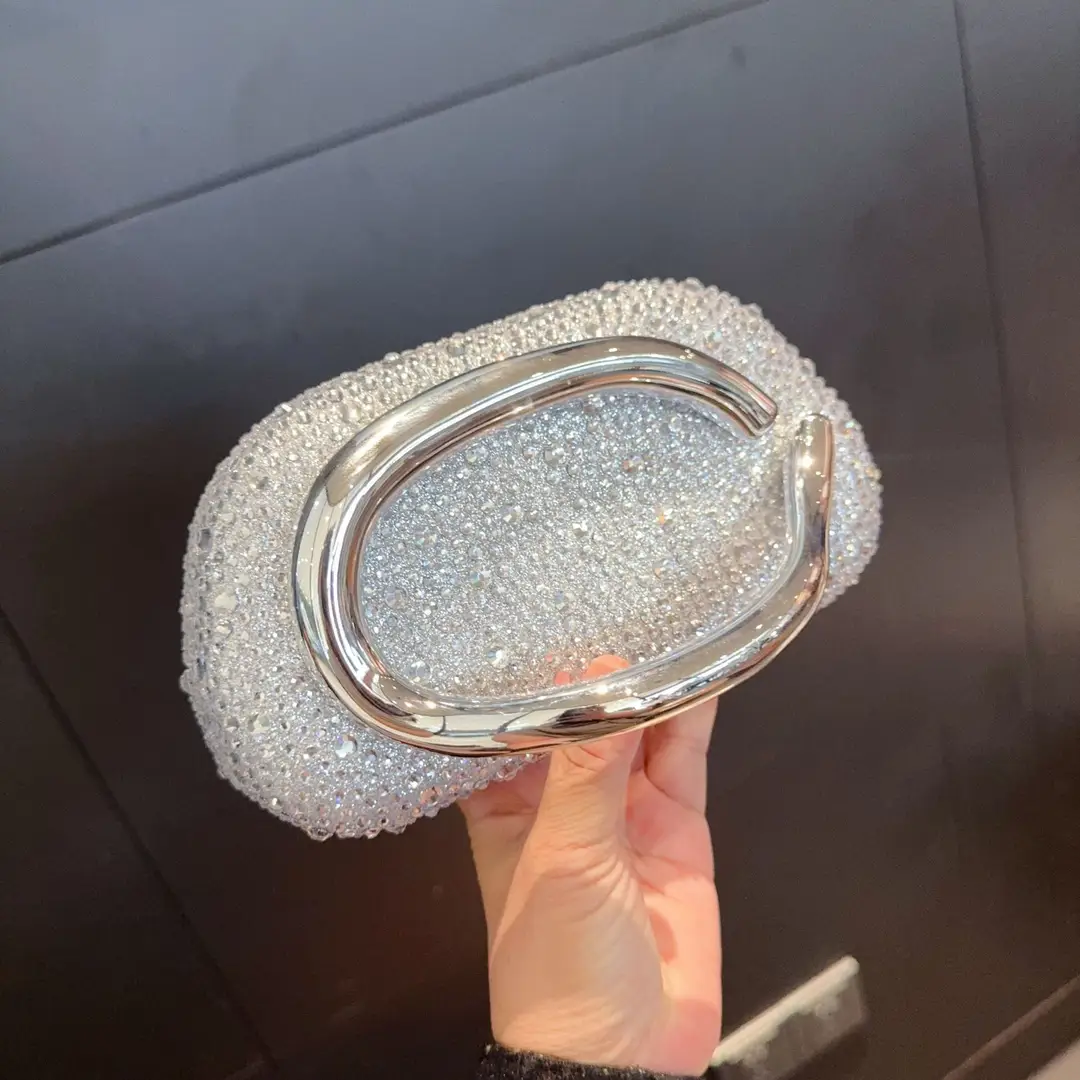 European and American Cross-Border Trendy Classic Round Box Clutch Bag Evening Bag Acrylic Bag Retro Metal Handle Single Shoulder Crossbody — feature 16