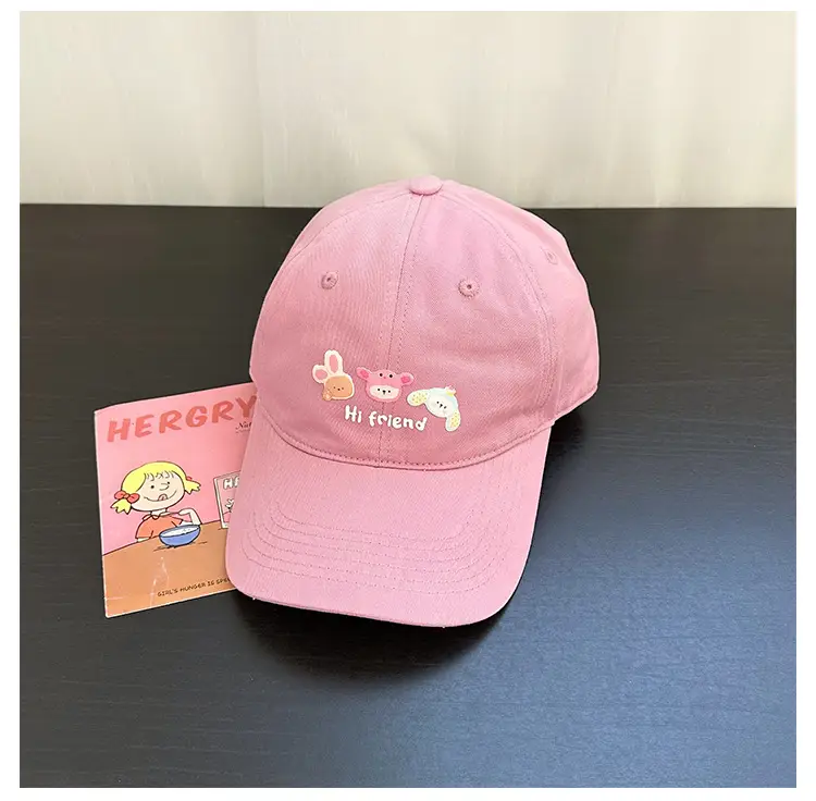 Yellow Cartoon Cap for Women - Deer Studio Design — feature 11