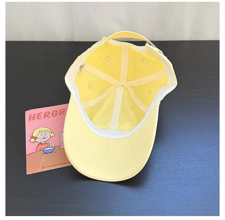 Yellow Cartoon Cap for Women - Deer Studio Design — feature 20