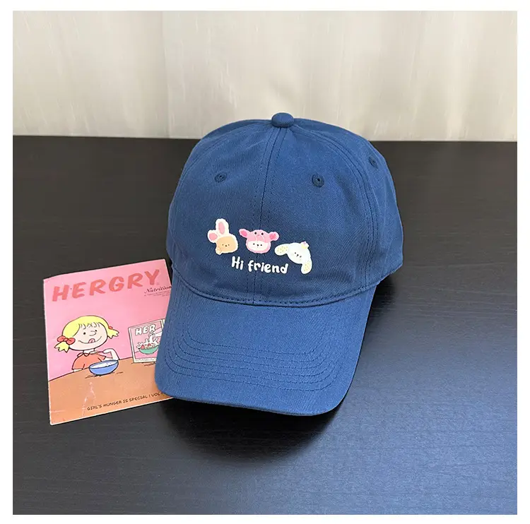 Yellow Cartoon Cap for Women - Deer Studio Design — feature 25