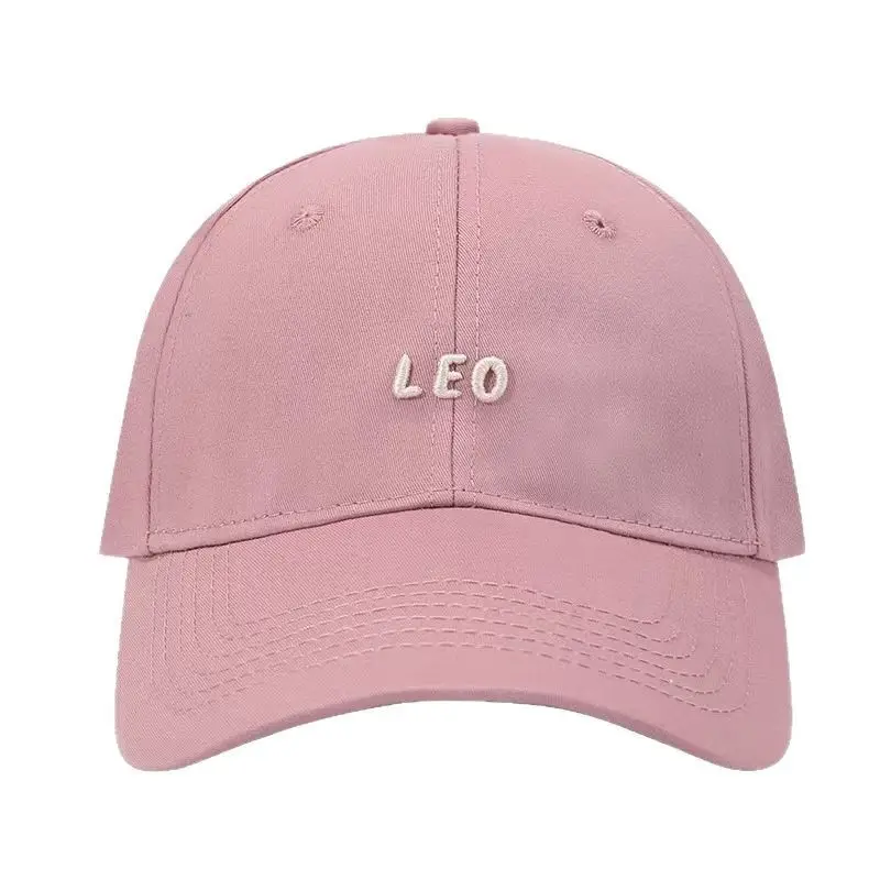 Pink Embroidered Baseball Cap for Women Men - Image 10