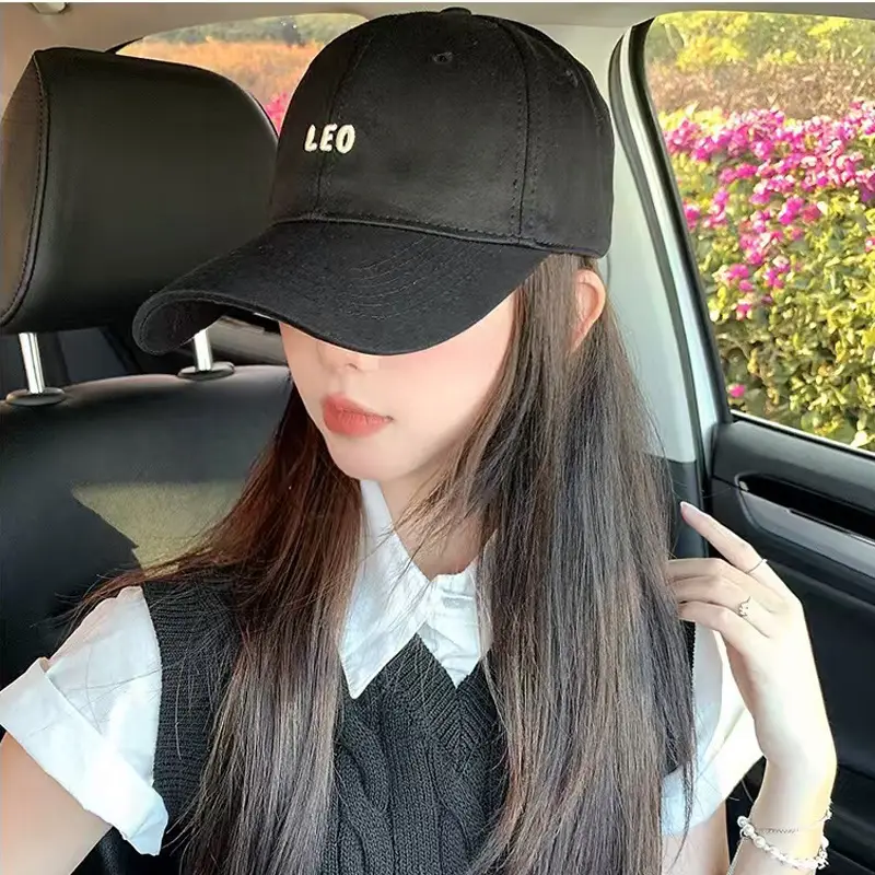 Pink Embroidered Baseball Cap for Women Men - Image 2