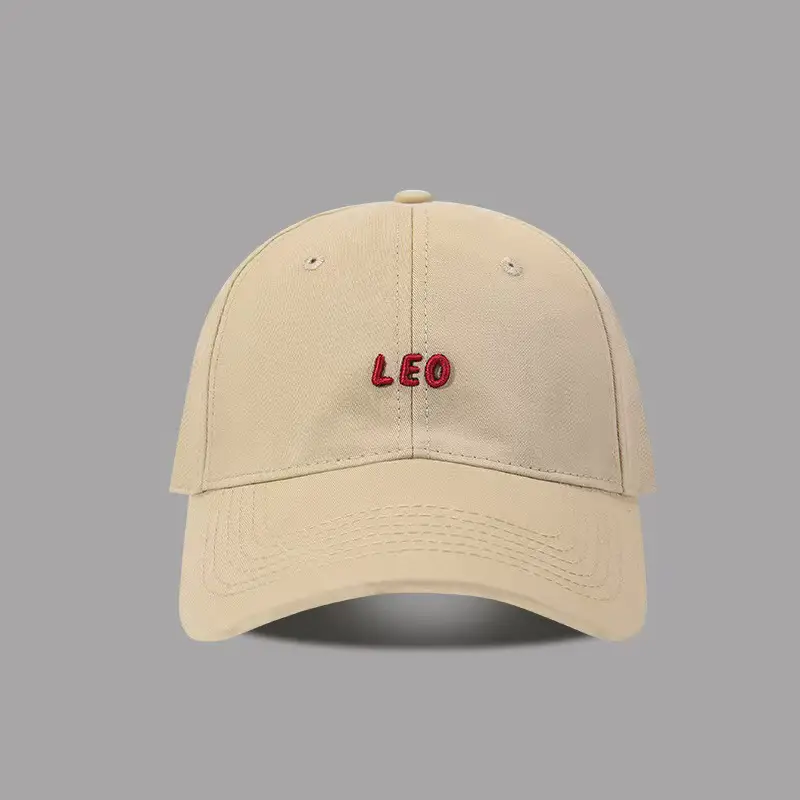 Pink Embroidered Baseball Cap for Women Men - Image 3