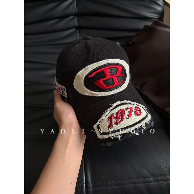 1987 Embroidered Duckbill Cap for Women - Image 3