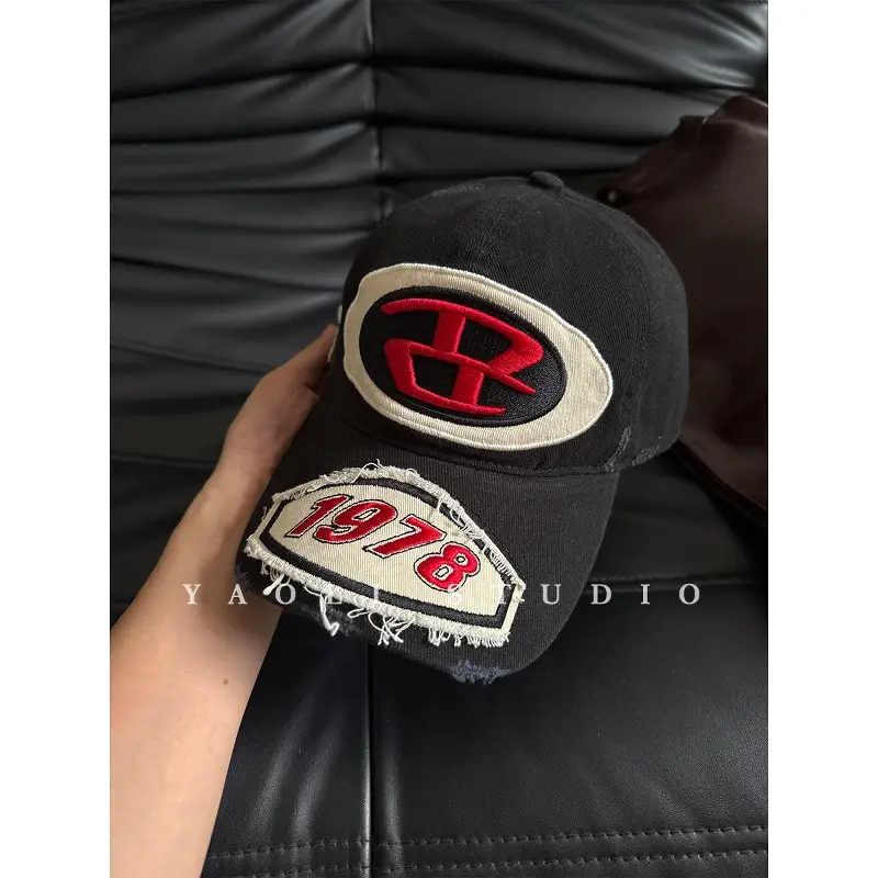1987 Embroidered Duckbill Cap for Women - Image 4