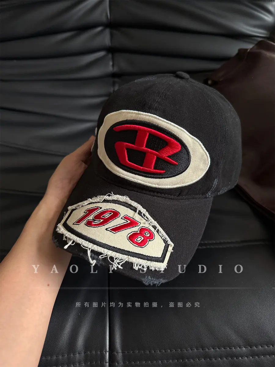 1987 Embroidered Duckbill Cap for Women — feature 3