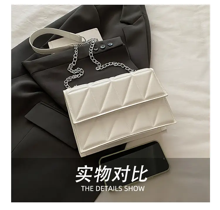 2025 New Fashion Indentation Retro Ladies Bags Solid Color — feature 10