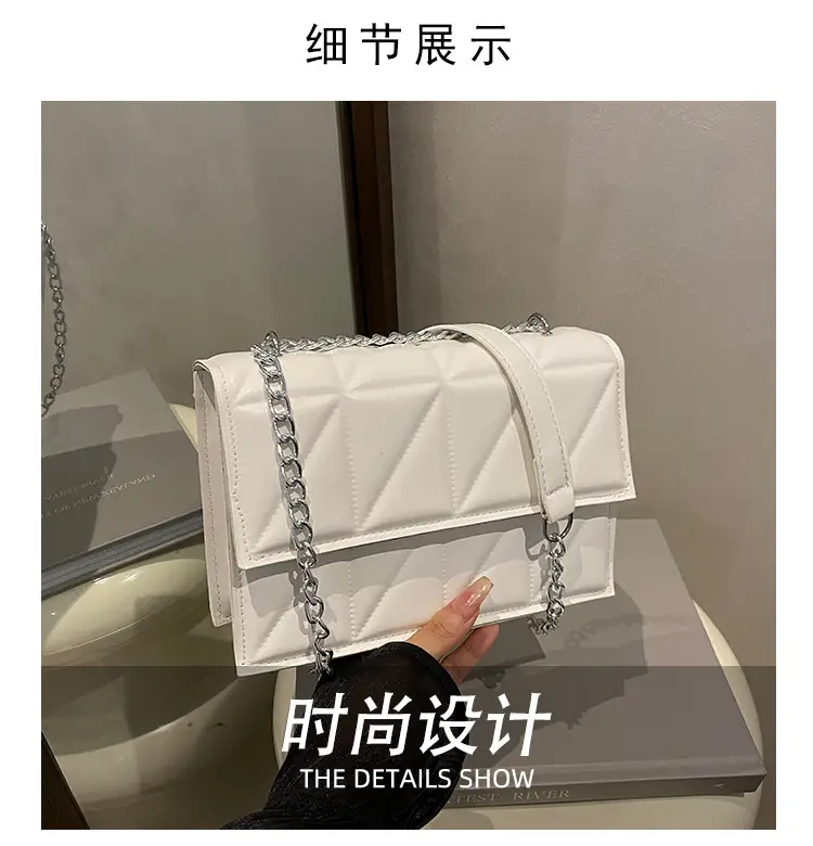2025 New Fashion Indentation Retro Ladies Bags Solid Color — feature 11