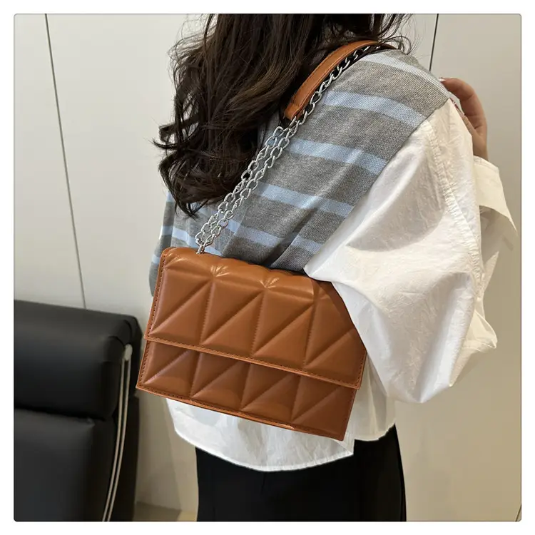 2025 New Fashion Indentation Retro Ladies Bags Solid Color — feature 19