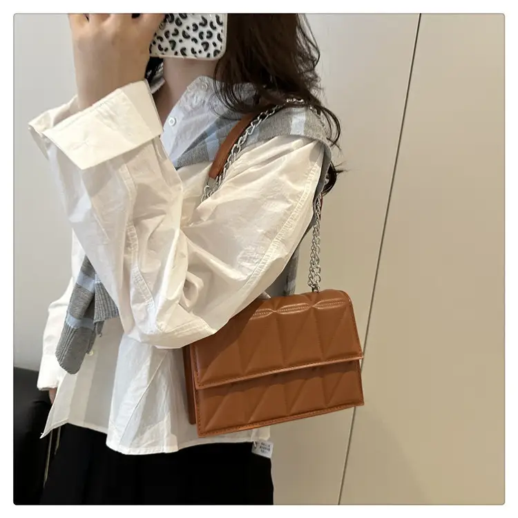 2025 New Fashion Indentation Retro Ladies Bags Solid Color — feature 20