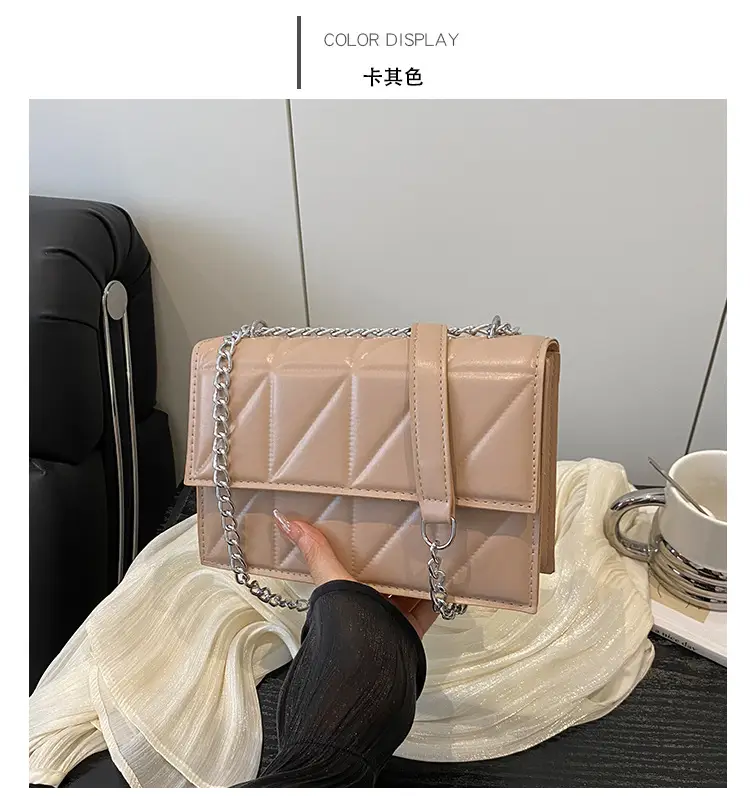2025 New Fashion Indentation Retro Ladies Bags Solid Color — feature 26