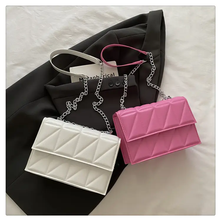 2025 New Fashion Indentation Retro Ladies Bags Solid Color — feature 33