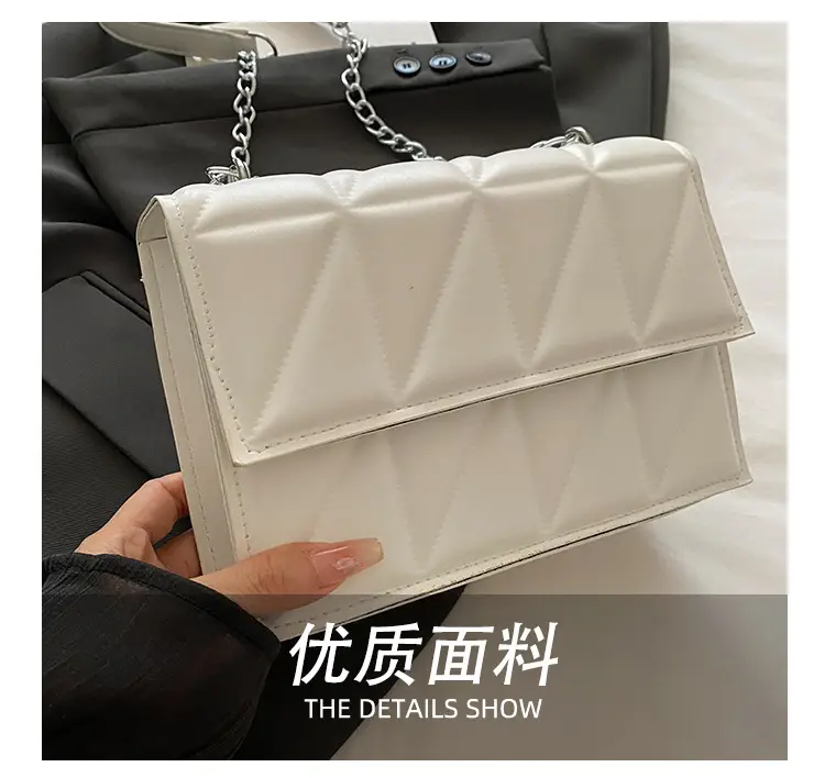 2025 New Fashion Indentation Retro Ladies Bags Solid Color — feature 8