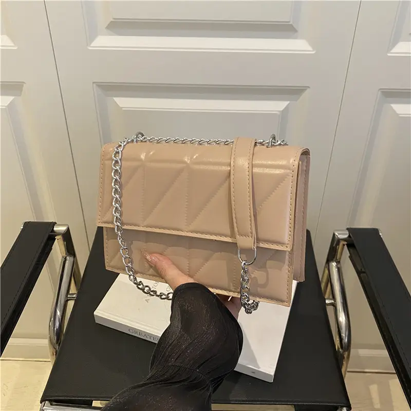 2025 New Fashion Indentation Retro Ladies Bags Solid Color - Image 5