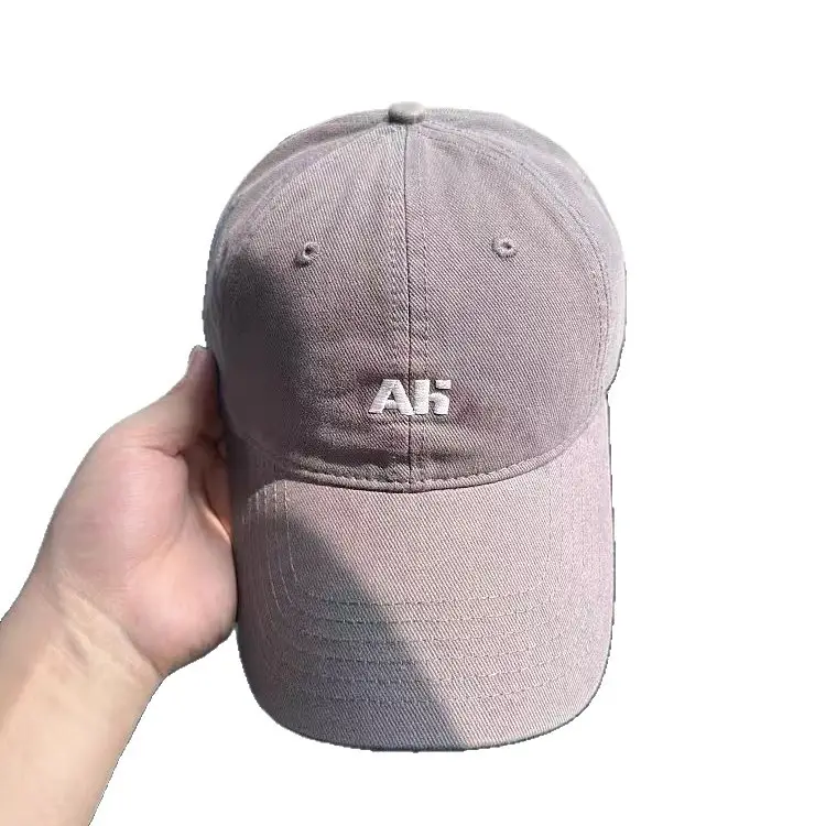 Men's Brown AK Embroidered Baseball Cap - Image 12