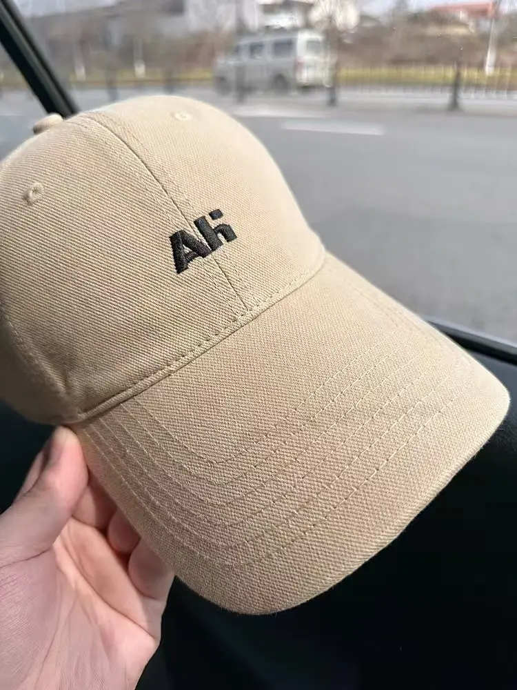 Men's Brown AK Embroidered Baseball Cap — feature 10