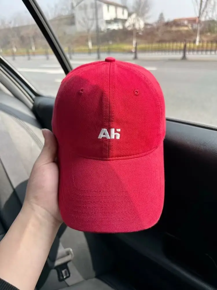 Men's Brown AK Embroidered Baseball Cap — feature 5