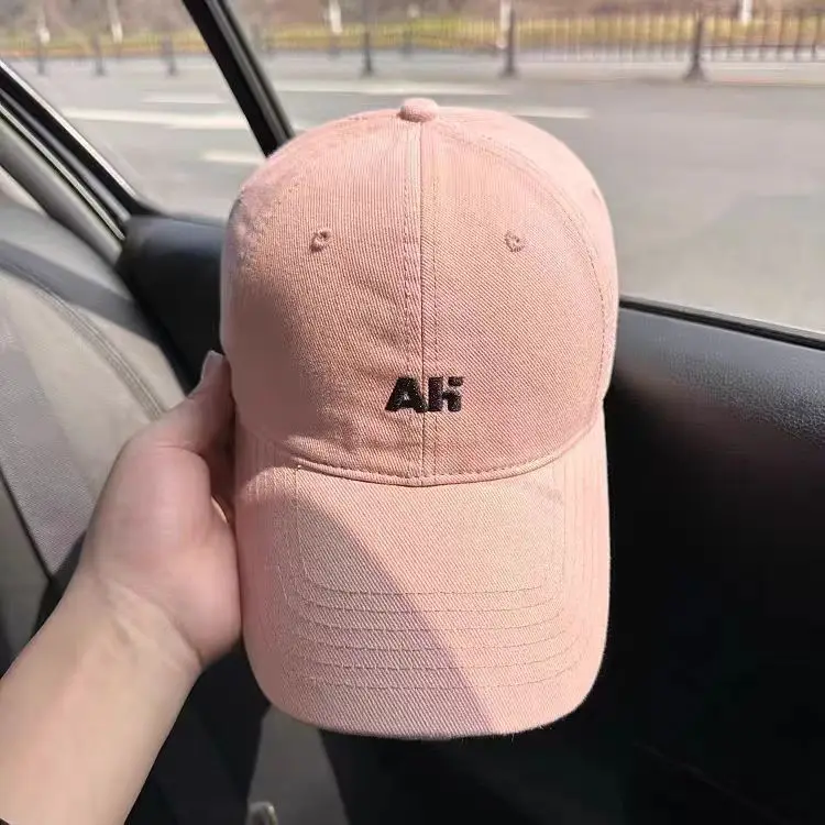 Men's Brown AK Embroidered Baseball Cap - Image 4