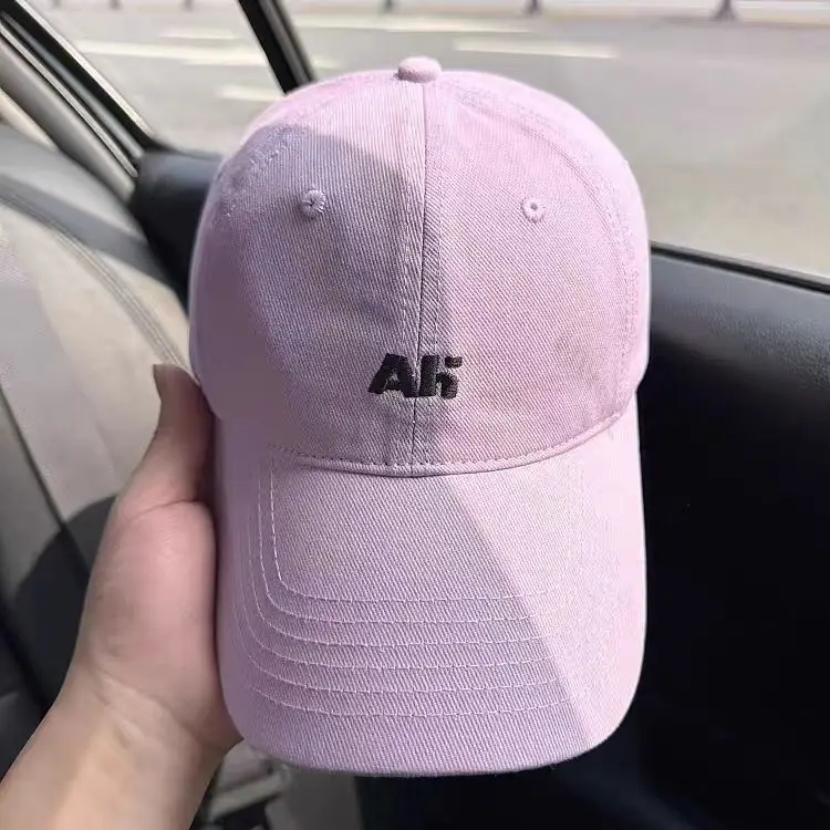 Men's Brown AK Embroidered Baseball Cap - Image 6