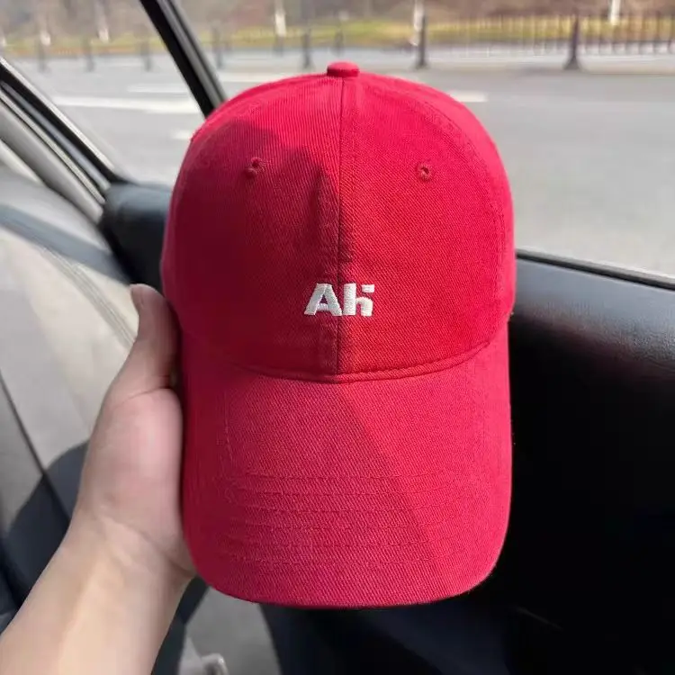 Men's Brown AK Embroidered Baseball Cap - Image 7