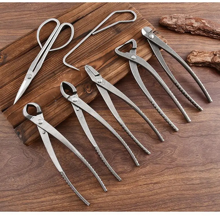 Factory Direct Sales of Pruning Shears Set Combination, Diagonal Pliers, Bud Shears, Pole-Breaking Pliers, Branch Trimming, Tree Stump Shaping, Bonsai Styling