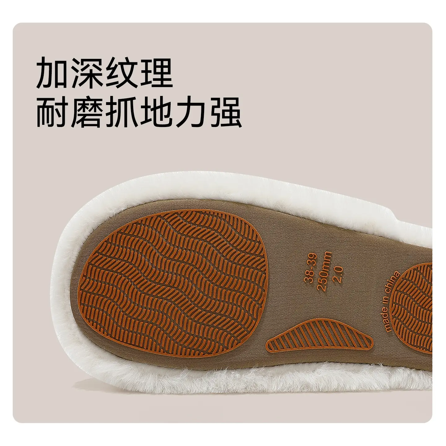 Women Furry Slippers Warm Cotton Indoor Winter - Image 5