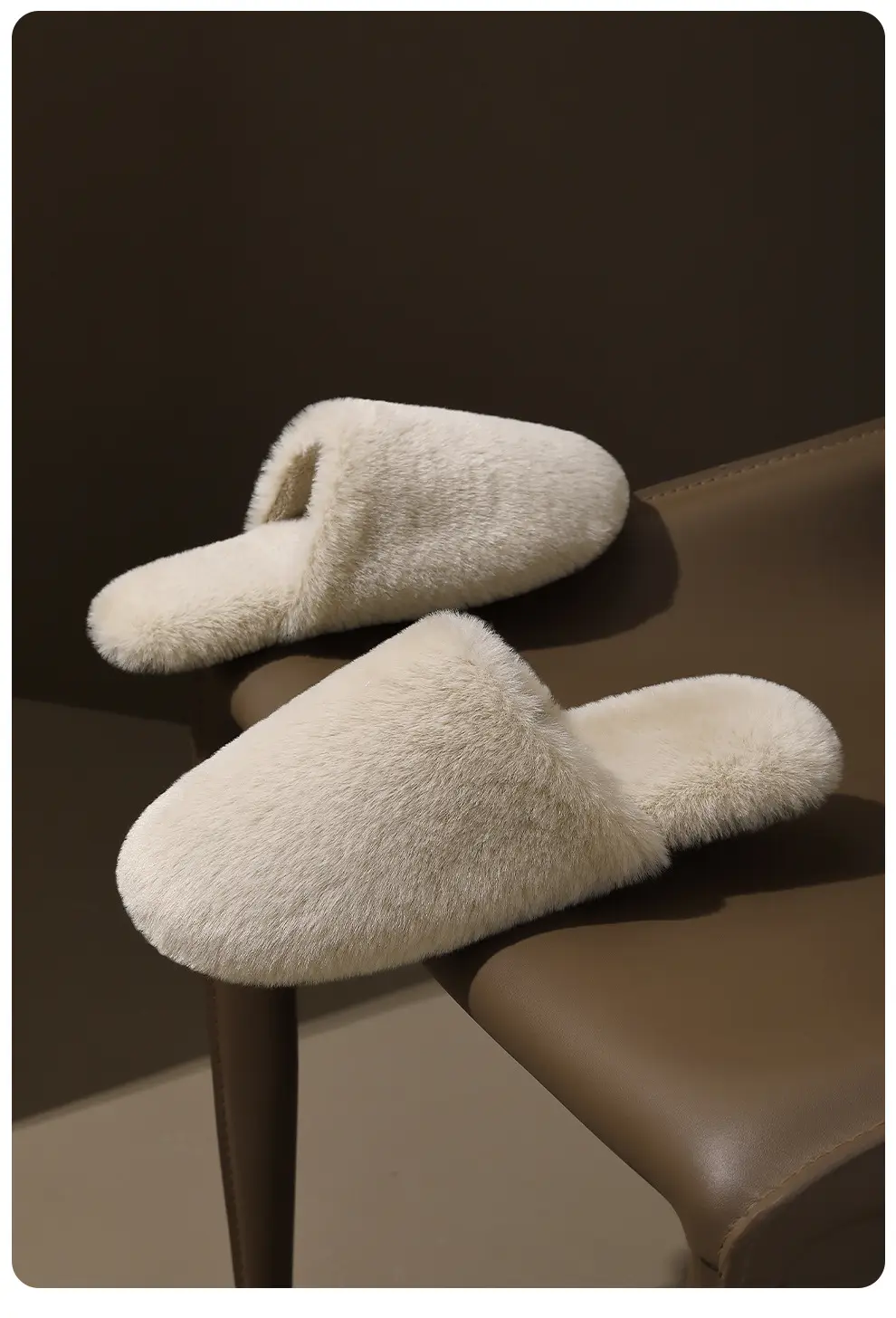 Women Furry Slippers Warm Cotton Indoor Winter — feature 13
