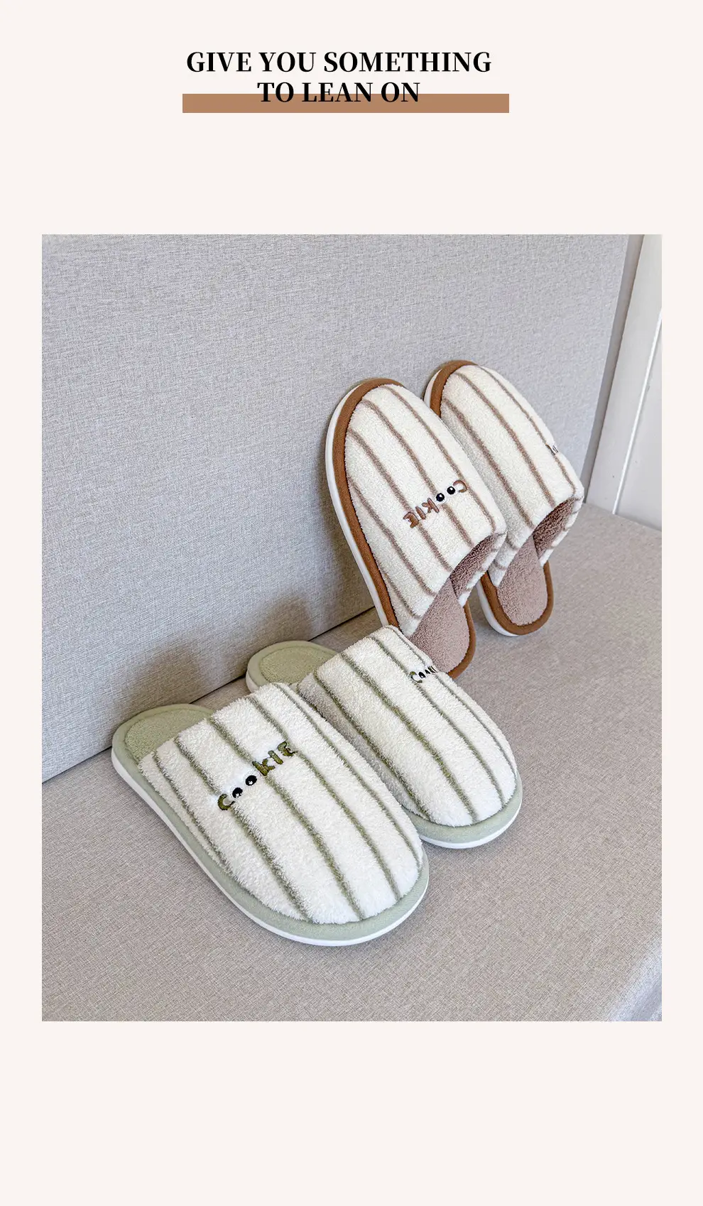 Thickened Cotton Slippers for Women in Autumn and Winter, Cute Home Use for Couples, Indoor Warm Cotton Slippers, Comfortable Half-Pack and Men's Cotton Slippers — feature 13