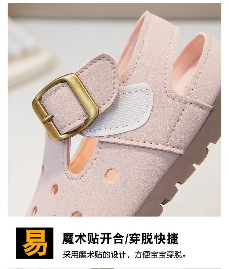 Pink Cactus Baby Sandals for Girls Spring Summer — feature 5