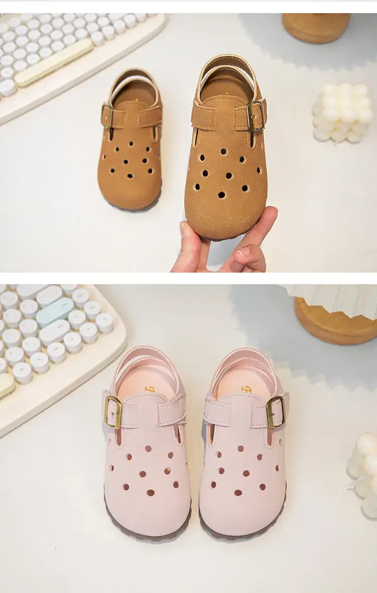 Pink Cactus Baby Sandals for Girls Spring Summer — feature 9