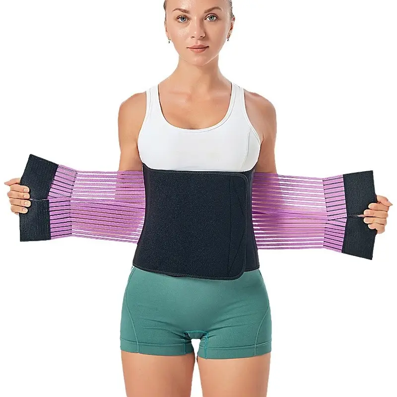 Cross-Border Sports Waist Support Four-Piece Pressurized Fitness Belt - Image 7