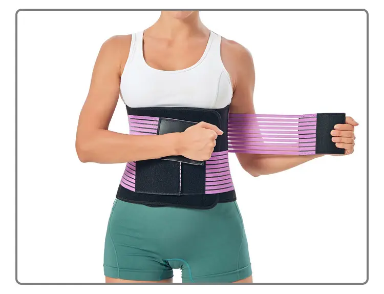 Cross-Border Sports Waist Support Four-Piece Pressurized Fitness Belt — feature 12